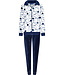 coral fleece dames huispak 'abstract bobble line art'