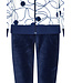 coral fleece dames huispak 'abstract bobble line art'