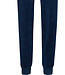 badstof lounge pyjama met lange mouwen en 'v'-hals 'just stripes'