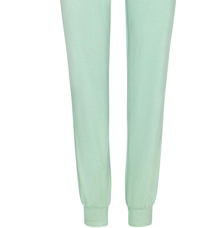 ladies organic cotton long sleeve pyjama set 'vintage floral'