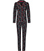 ladies full button long sleeve cotton pyjama 'goodnight kiss kiss'