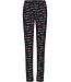ladies full button long sleeve cotton pyjama 'goodnight kiss kiss'