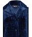ladies luxury fleece robe with buttons 'chic fleece luxury'
