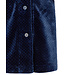 ladies luxury fleece robe with buttons 'chic fleece luxury'
