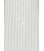 ladies cotton flannel full button nightdress 'modern stripes
