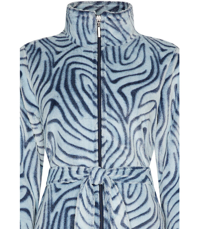 fleece dames huispak met ritssluiting 'animal fashion'