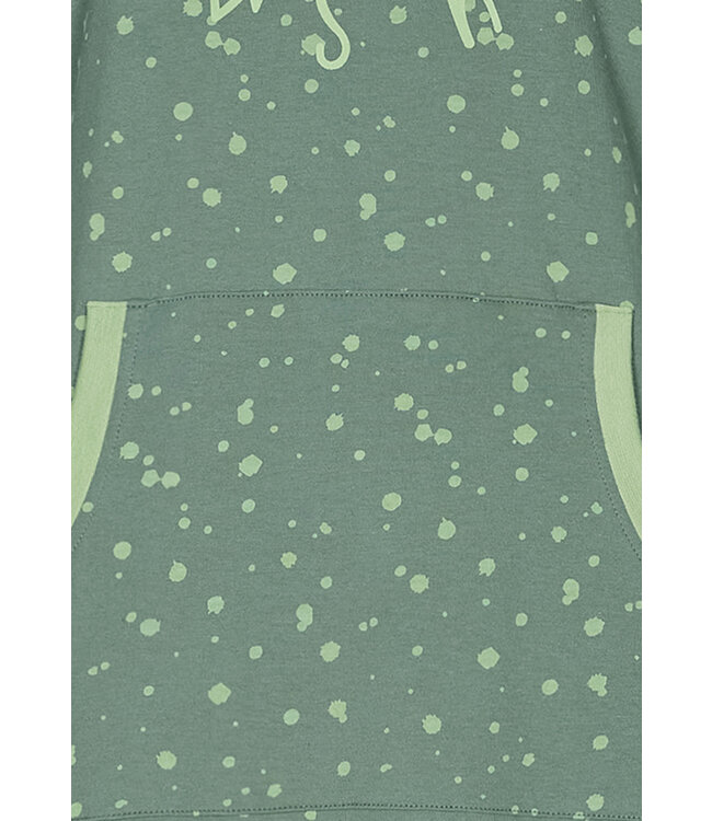 ladies long sleeve organic combed cotton nightdress 'no bad days'