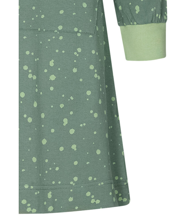 ladies long sleeve organic combed cotton nightdress 'no bad days'