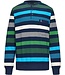 men's long sleeve cotton pyjama set with buttons 'bold stripes'