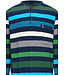 men's long sleeve cotton pyjama set with buttons 'bold stripes'