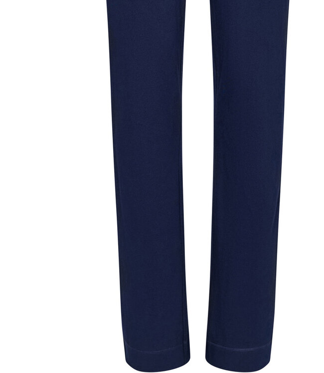 ladies long sleeve cotton stripey pyjama set 'trendy starlines'