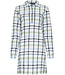 Rebelle ladies french terry nightdress 'fresh trendy checks'