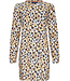 Rebelle katoenen dames nachthemd met lange mouwen 'hidden chic flowers'