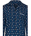 mens long sleeve full button cotton pyjama set 'brick blocks'