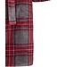 mens warm coral fleece dressinggown 'check it out'