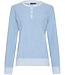 pale blue terry lounge - pyjama set with buttons 'just blue'