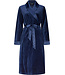 Pastunette Deluxe ladies luxury velvet wrap-over robe 'blue beauty'