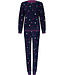 Rebelle ladies soft fleece home lounge pyjama 'fabulous & starry'