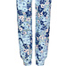 ladies long sleeve cotton pyjama set 'relax & winter garden flowers'