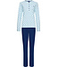 lichtblauwe pyjama met lange mouwen 'lots of dots'