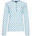 lichtblauwe pyjama met lange mouwen 'lots of dots'