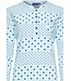 lichtblauwe pyjama met lange mouwen 'lots of dots'