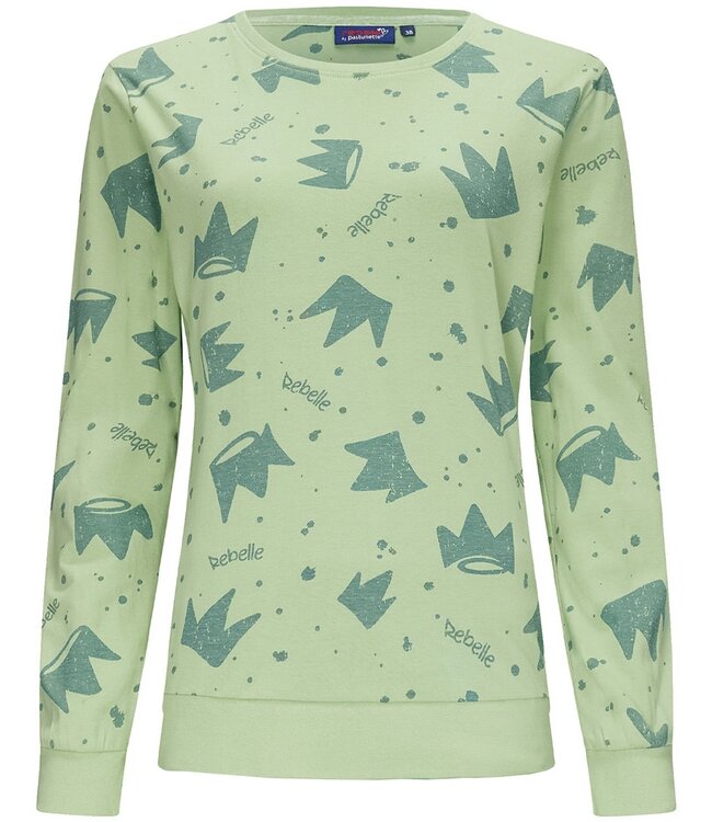 katoenen pyjama met lange mouwen 'Princess for a day'