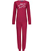 ladies long sleeve cotton pyjama 'magic fuchsia flower garden'