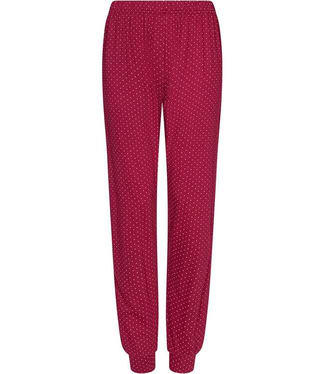 ladies long sleeve cotton pyjama 'magic fuchsia flower garden'