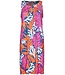 ladies sleeveless beach dress with flattering front 'coral beach'