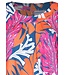 ladies sleeveless beach dress with flattering front 'coral beach'