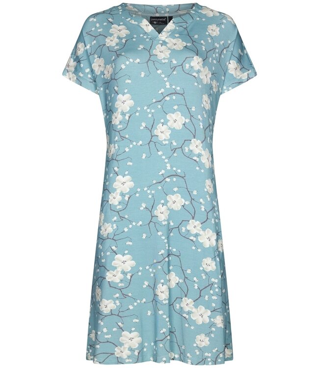 Pastunette Deluxe ladies short sleeve luxury nightdress 'summer blossom'