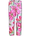 dames pyjama met korte mouwen en 3/4e capri broek'floral moments'