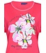 dames pyjama met korte mouwen en 3/4e capri broek'floral moments'