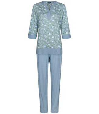 Pastunette Deluxe ladies luxury 3/4 sleeve pyjama set 'paisley dream'