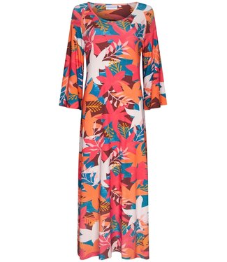 Pastunette Beach ladies long beach dress with flared sleeves and side split 'paradise beach'