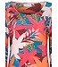 ladies long beach dress with flared sleeves and side split 'paradise beach'