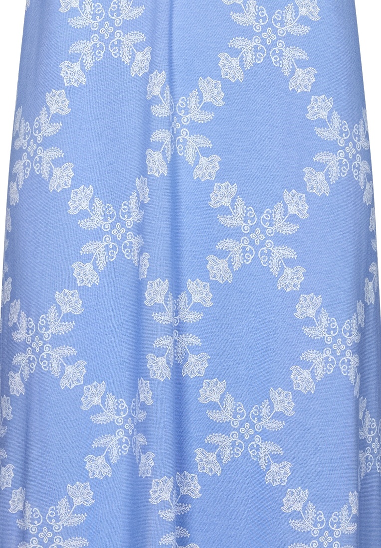 Normann Nachthemd met lange mouwen voor dames, knuffel-interlock-kwaliteit, ook in grote maten, roze, 60-62