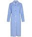 Pastunette lilac beauty ladies full button embossed terry morninggown 'abstract daisy flower'