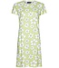 ladies short sleeve organic cotton nightdress 'fabulous fresh flower'
