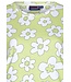 ladies short sleeve organic cotton nightdress 'fabulous fresh flower'