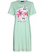 Pastunette ladies short sleeve green nightdress 'floral moments'