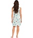 sleeveless cotton single jersey nightdress with buttons 'sweet scoop ice-cream'