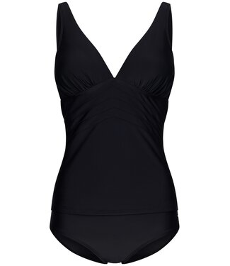 Pastunette Beach zwarte softcups tankiniset voor dames met verstelbare bandjes 'chic black'