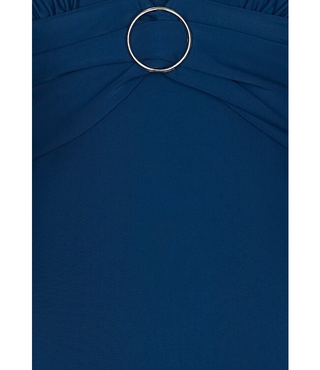 donkerblauw badpak voor dames met soft cups 'model perfect'