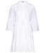 Pastunette Beach ladies white woven beachdress with flared sleeves 'floral frill'