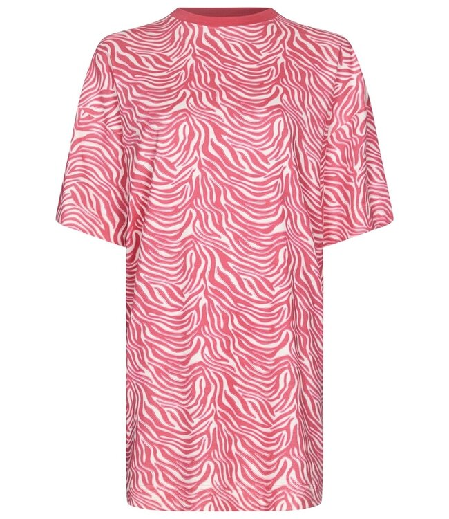 short sleeve cotton single jersey summer big shirt 'just wild'