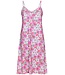 Pastunette ladies cotton spaghetti nightdress 'floral moments'