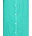 ladies aqua sea blue full button woven beach shirt with optional turn-up sleeves 'sunny day'