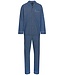 Robson men's blue full button 100% cotton woven pyjama 'diamond squares'